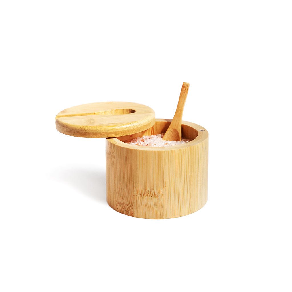Magnesium Sanctuary Bath Salt Soak in Bamboo Refillable Bowl