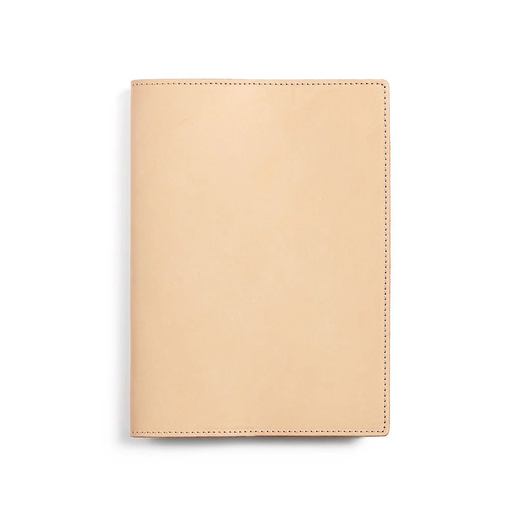 Slim Leather Notebook Cover - A5